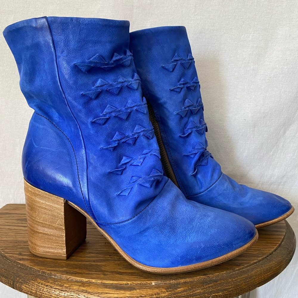 π A.S.98 Blue Boots - Picture 5 of 16